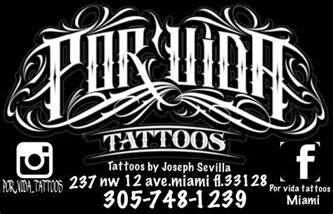 por vida tattoo|por vida tattoos laredo tx.